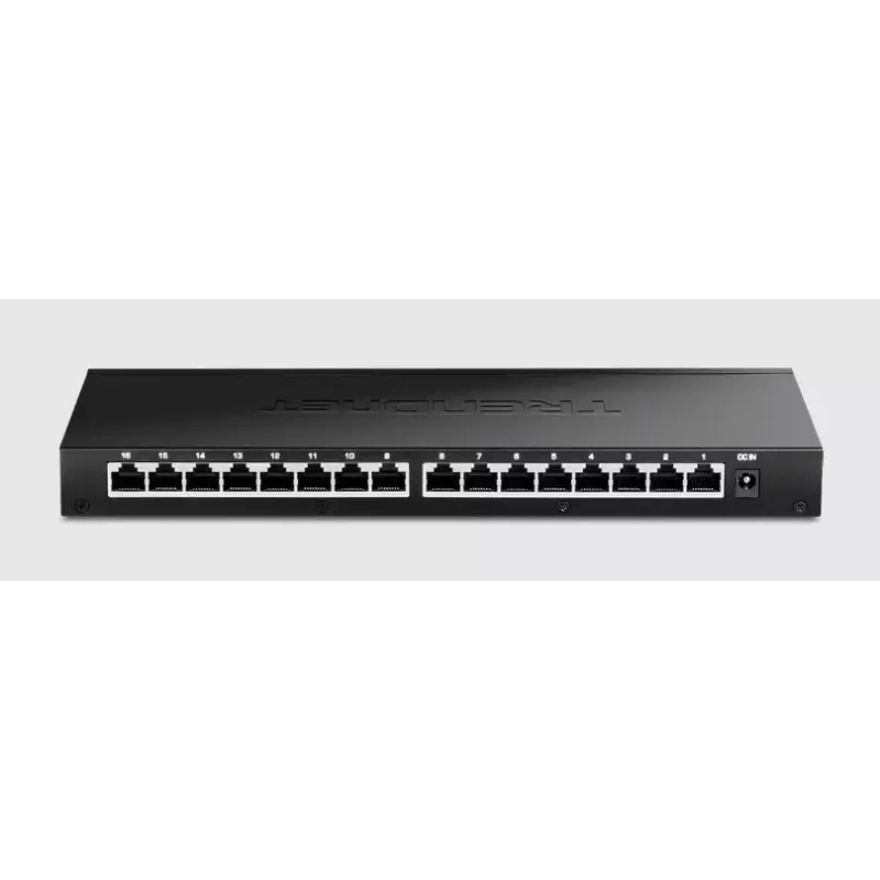 Przełącznik niezarządzalny Trendnet TEG-S3160 16 portów 2.5G Ethernet Desktop Czarny