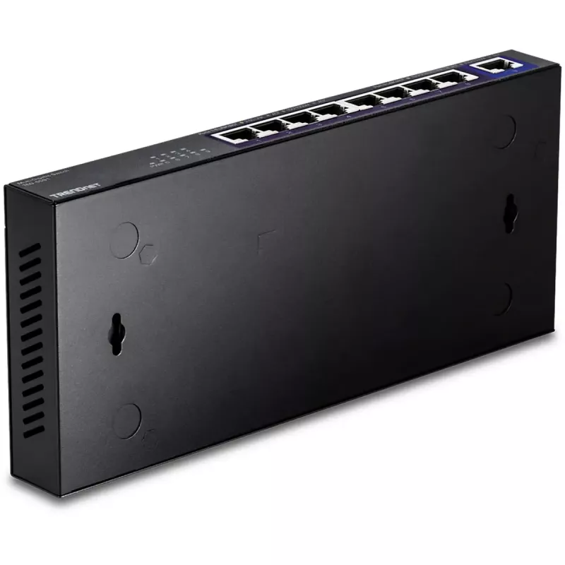 TRENDnet TEG-S591 niezarządzalny przełącznik Ethernet 8-portowy 2.5G, 100/1000/2500, 60 Gbit/s, tablica MAC 4000, montaż na ścianie
