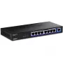 TRENDnet TEG-S591 niezarządzalny przełącznik Ethernet 8-portowy 2.5G, 100/1000/2500, 60 Gbit/s, tablica MAC 4000, montaż na ścianie