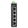 Przełącznik sieciowy TRENDnet TI-ELC50 Niezarządzalny 5-portowy Fast Ethernet (10/100), 9.6–60V, montaż na ścianie/szynie DIN