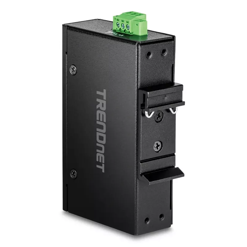 Przełącznik sieciowy TRENDnet TI-ELC50 Niezarządzalny 5-portowy Fast Ethernet (10/100), 9.6–60V, montaż na ścianie/szynie DIN