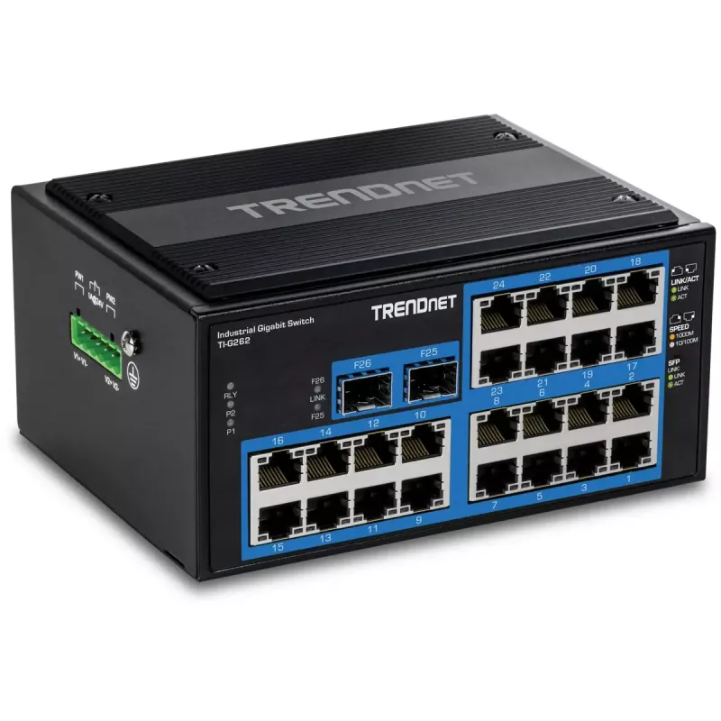 Przełącznik sieciowy Trendnet TI-G262 24 porty 52 Gbit/s