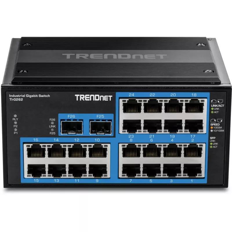 Przełącznik sieciowy Trendnet TI-G262 24 porty 52 Gbit/s