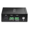 Niezarządzalny przełącznik Gigabit Ethernet TRENDnet TI-G51SC, 4x RJ-45 10/100/1000, przepustowość 10 Gbit/s, 2000 MAC, 9–60 V, montaż naścienny