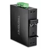 Niezarządzalny przełącznik Gigabit Ethernet TRENDnet TI-G51SC, 4x RJ-45 10/100/1000, przepustowość 10 Gbit/s, 2000 MAC, 9–60 V, montaż naścienny