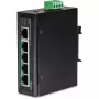 Przełącznik niezarządzalny Trendnet TI-PE50 Power over Ethernet Czarny