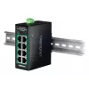 Niezarządzalny przełącznik Fast Ethernet PoE TRENDnet TI-PELC80 — 8x 10/100 Mbps RJ-45, IEEE 802.3af/at, 48–56 V DC, montaż naścienny