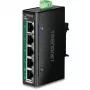 TRENDnet TI-PGLC50 Przemysłowy niezarządzalny 5-portowy Gigabit Ethernet PoE+ Switch