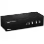 Przełącznik KVM Trendnet TK-440DP Czarny Srebrny