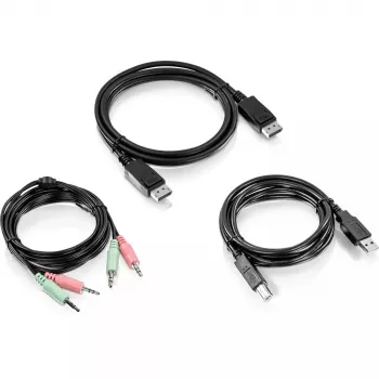Kabel KVM Trendnet TK-CP06 Czarny 1,83 m