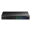 Niezarządzalny przełącznik Trendnet TPE-1020SB 8 portów Gigabit Ethernet PoE 1U