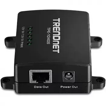 Rozgałęźnik sieciowy Trendnet TPE-104GS Czarny Power over Ethernet PoE