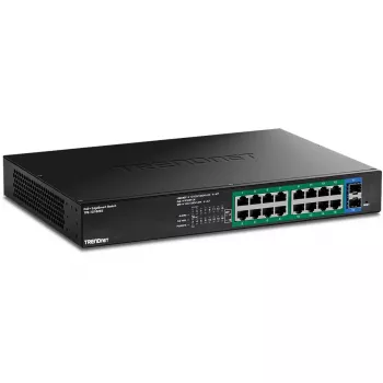 Przełącznik zarządzalny Trendnet TPE-TG182ES 16 portów Gigabit Ethernet PoE