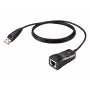 ATEN UC232BF przewód szeregowy Czarny 1,2 m USB Typ-A RJ-45