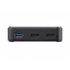 ATEN UH3233 Przewodowy USB 3.2 Gen 1 (3.1 Gen 1) Type-C Czarny
