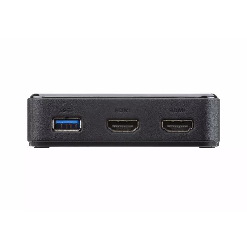 ATEN UH3233 Przewodowy USB 3.2 Gen 1 (3.1 Gen 1) Type-C Czarny