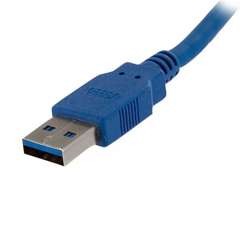 StarTech.com 1m Niebieski SuperSpeed USB 3.0 Przedłużacz A-A - M/F