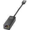 HP USB-C do RJ45 Adapter, USB Type-C, RJ-45, Męskie, Czarny, Biznes, Windows 10, Windows 7, Windows 8, Windows 8.1