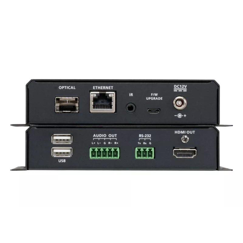 Nadajnik i odbiornik AV ATEN VE883AK2 True 4K HDMI Optical Extender 4K@300m 10km