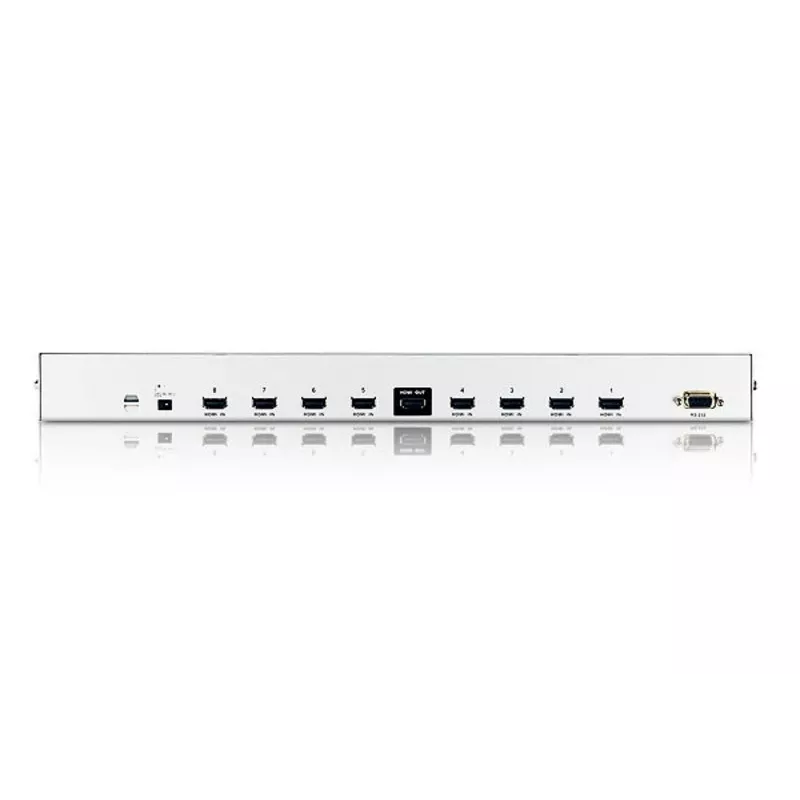 ATEN 8-portowy przełącznik audio/wideo HDMI z pilotem IR