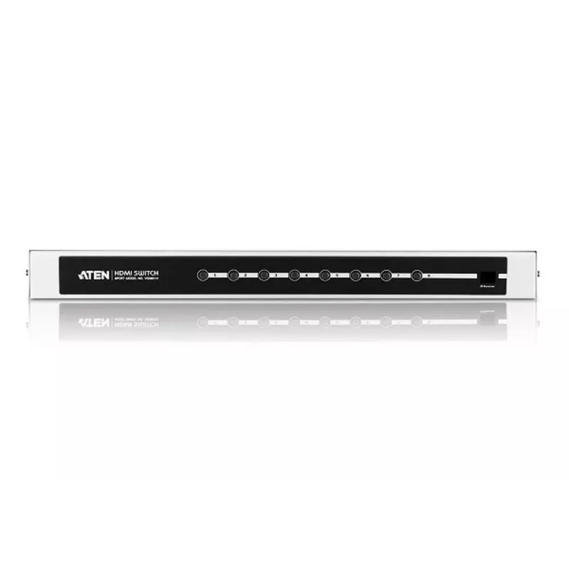 ATEN 8-portowy przełącznik audio/wideo HDMI z pilotem IR