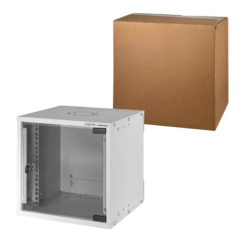 Szafa wisząca LogiLink W66Z30G 6U Szara 30 kg IP20