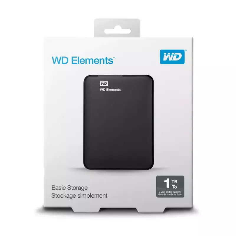 Zewnętrzny dysk twardy Western Digital 1 TB 3.2 Gen 1 WD Elements Portable