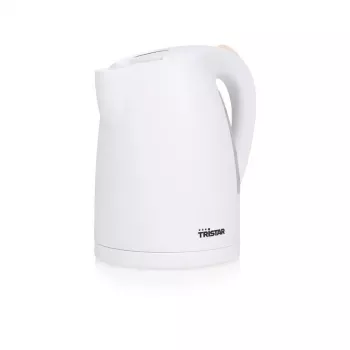 Czajnik Tristar | WK-1345 | Elektryczny | 2200 W | 1,7 L | Plastikowy | Obrotowa podstawa 360° | Biały