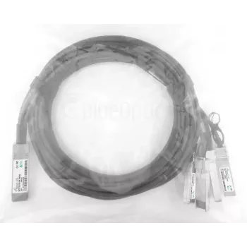 Kabel DAC BlueOptics X4DACBL3-BL 3m QSFP 4x SFP+ Czarny