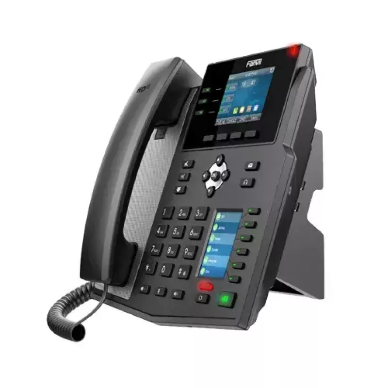 Telefon IP Fanvil X4U Czarny 12 linii LCD Wi-Fi