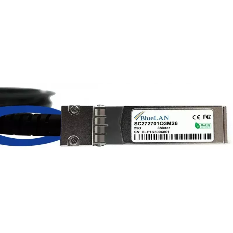 BlueOptics XXVDACBL5M InfiniBand kabel światłowodowy 5 m SFP28 Męski Męski