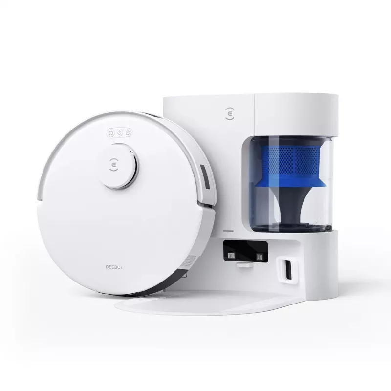 Robot odkurzający Ecovacs Deebot N20e PLUS biały — odkurzanie i mopowanie 2 w 1