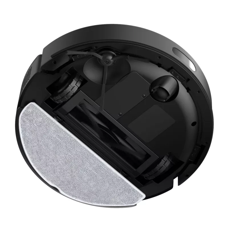 Odkurzacz robot TP-Link Tapo, bezworkowy, czarny, okrągły, ładowanie, 55 dB, 0.3 L