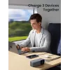 Ugreen 25000mAh 200W Szybkie ładowanie powerbank Szary