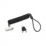 Kensington Slim NanoSaver 2.0 Przenośny Zamek na Klucz Srebrno-Czarny 1,8m