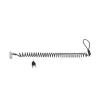 Kensington Slim NanoSaver 2.0 Przenośny Zamek na Klucz Srebrno-Czarny 1,8m