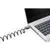 Kensington Slim NanoSaver 2.0 Przenośny Zamek na Klucz Srebrno-Czarny 1,8m