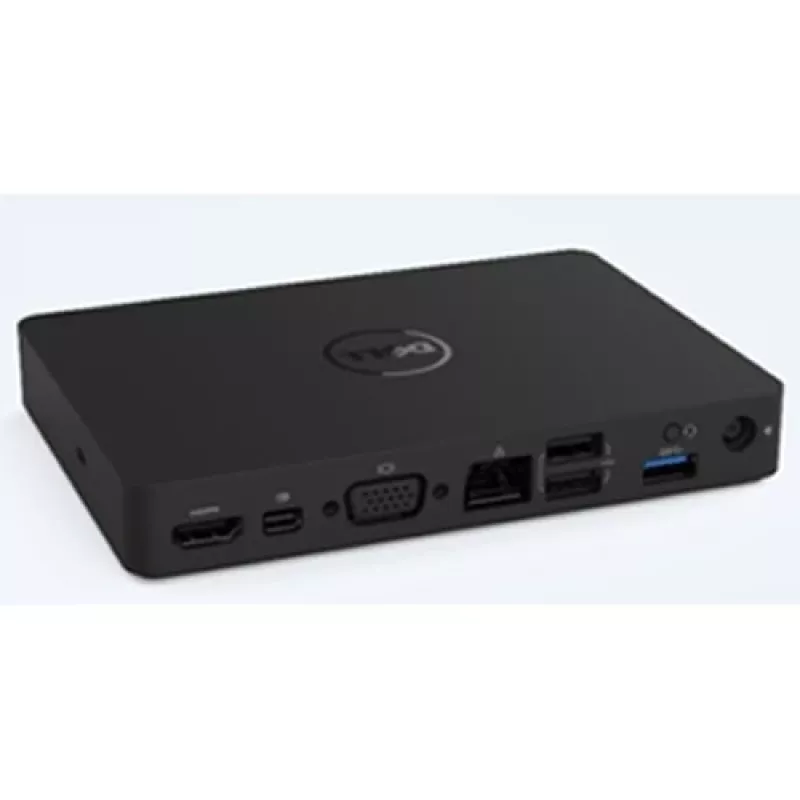 DELL WD15 180W Przewodowy USB 3.2 Gen 1 (3.1 Gen 1) Type-C Czarny