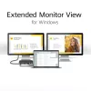 Stacja dokująca ACT USB-C 4K MST do 2 monitorów HDMI, Ethernet, USB-C, 3x USB-A, PD pass-through i odłączany kabel połączeniowy o długości 1 metra
