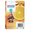 Epson pomarańczowys Singlepack cyjan 33 Claria Premium Ink, cyjan, 4.5 ml, 1 szt., 300 stron