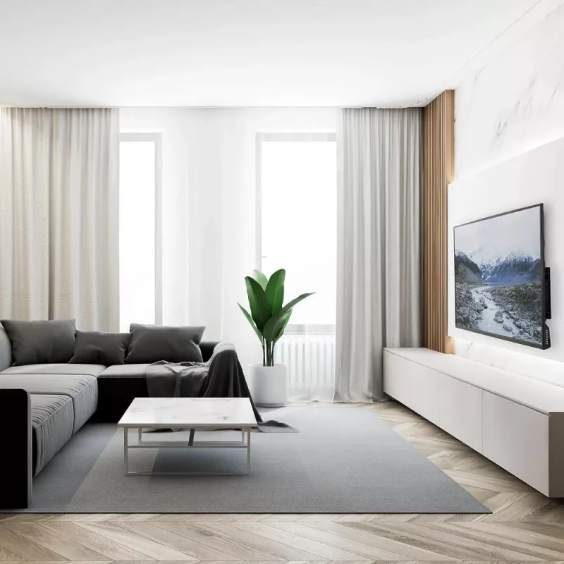 Techly ICA-PLB-721 uchwyt/stojak TV 2,03 m (80 cali) Czarny