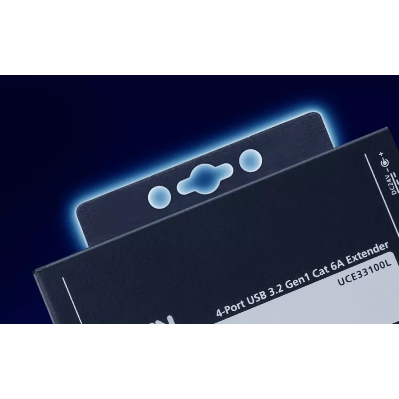 ATEN UCE33100 przedłużacz sieciowy Nadajnik i odbiornik sieci Czarny