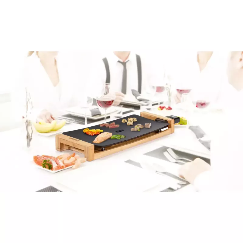 Stolowy Chef Princess 103026 Pure Black Aluminium Bambus Czarny 220W