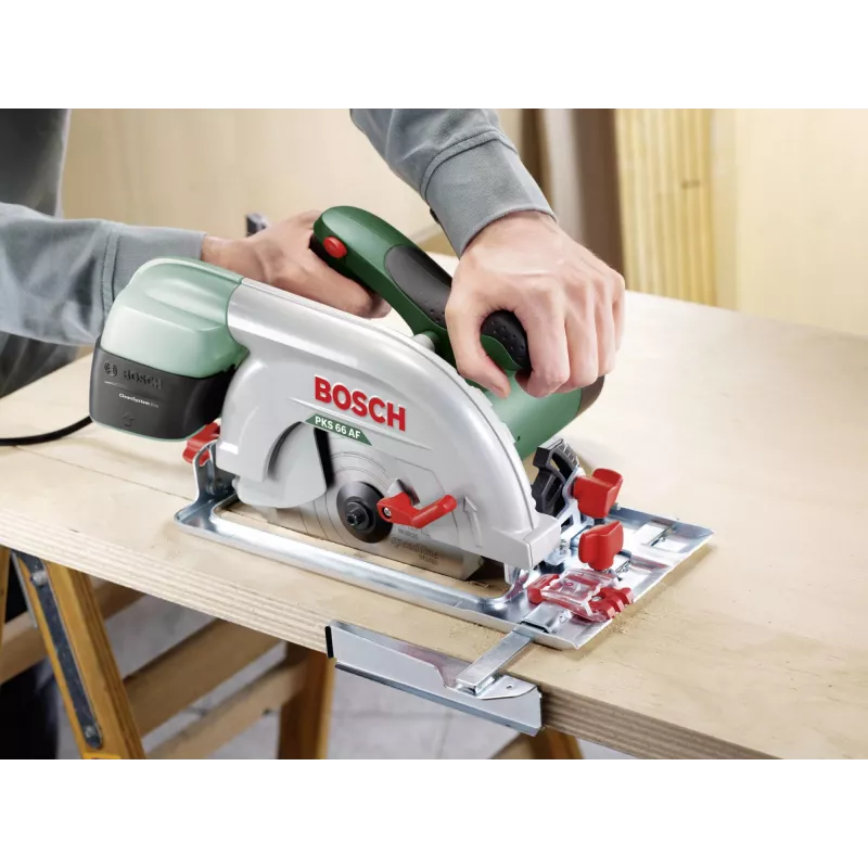 Bosch PKS 66 AF 19 cm zielony, czerwony, srebrny 5000 RPM 1600 W