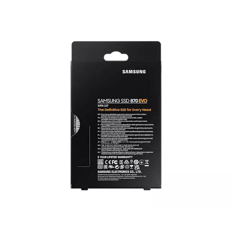Samsung 870 EVO 500 GB 2.5 cala Serial ATA III V-NAND MLC