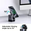 Ładowarka UGREEN 45775 — wewnętrzna bezprzewodowa szybka ładowarka AC, uniwersalna, 1× USB-C, czarna/szara