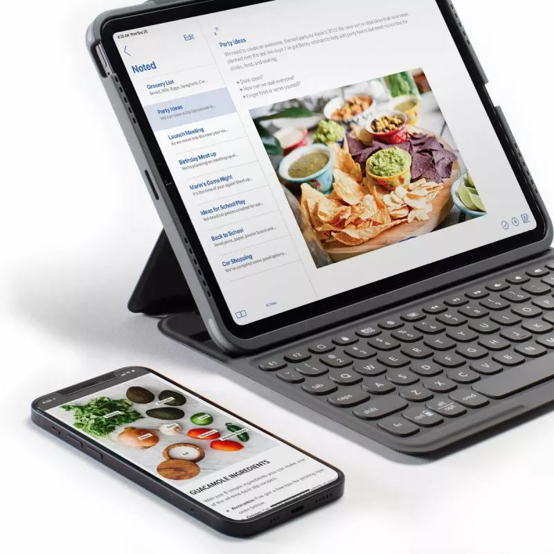 ZAGG Pro Keys klawiatura Uniwersalny Bluetooth QWERTY Angielski Szary