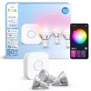 Philips Hue biały and colour ambience Essential zestaw startowy: 3 inteligentne żarówki GU10 (345 lm)
