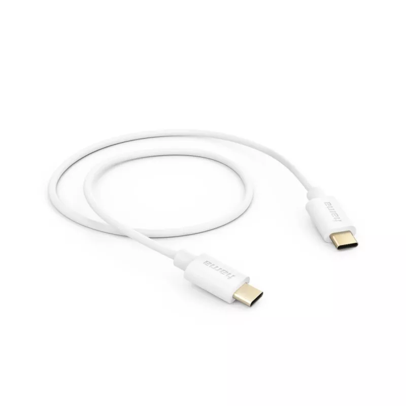 Hama 00201590 Kabel USB USB 2.0 1 m USB C Biały