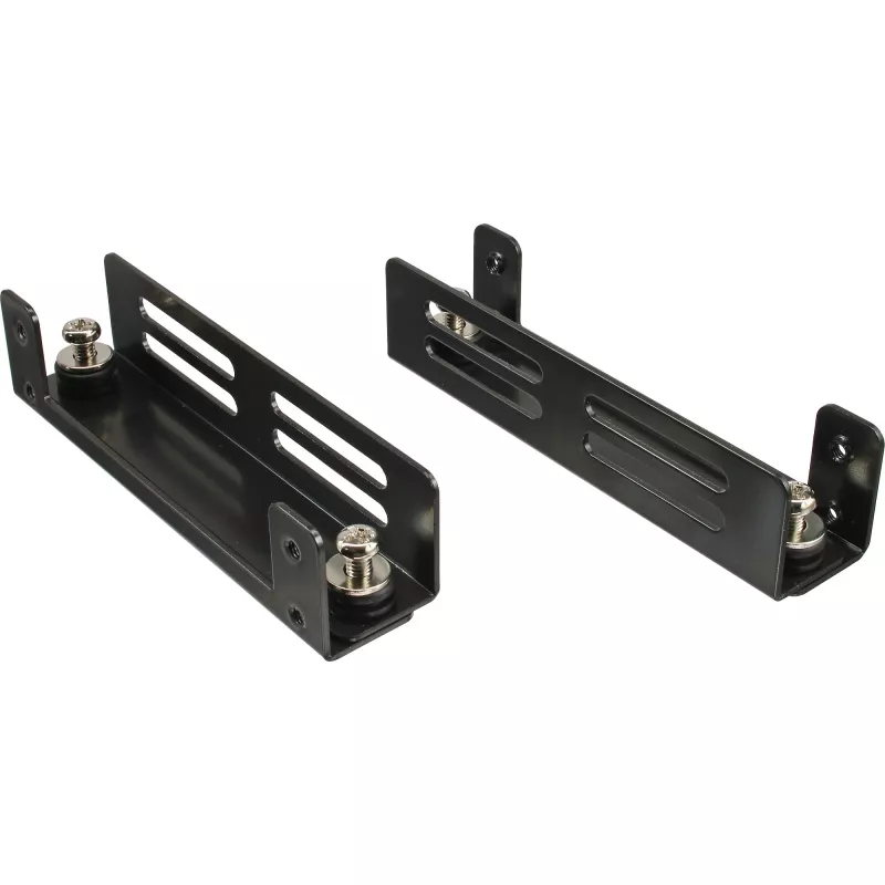 InLine Harddisk Vibration Decoupler Anti Vibration 5.25 inch to 3.5, czarny